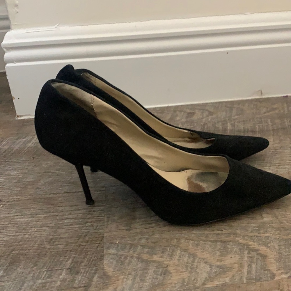 Zara suede pumps